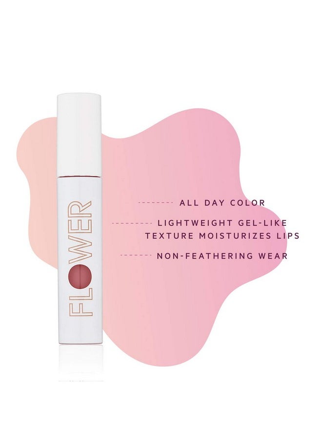 FLOWER BEAUTY By Drew Barrymore Bitten Lip Stain - Long-Lasting Color - Hydrating + Water-Based Formula - Gel-Like Texture - (Play)