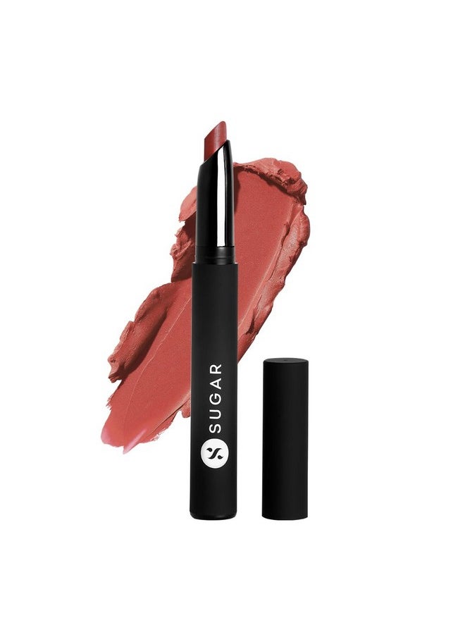 SUGAR Cosmetics Matte Attack Transferproof Lipstick09 The Peach Boys (Midtoned Peach With Hints Of Red And Brown) Moisturiser, Long Lasting, Matte Finish
