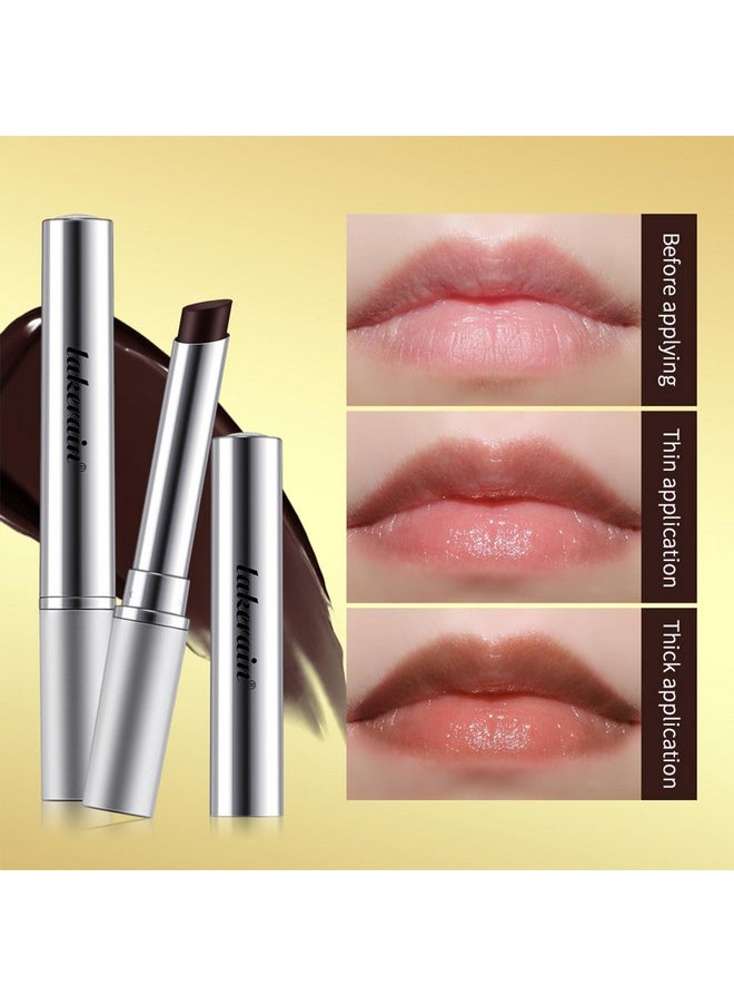 NICEFACE Luxurious Dark Honey Lipstick - Richly Pigmented, Long-Lasting, Nourishing and moisturizing Formula for a Seductive, Velvety Finish - Suitable for Every Skin Tone