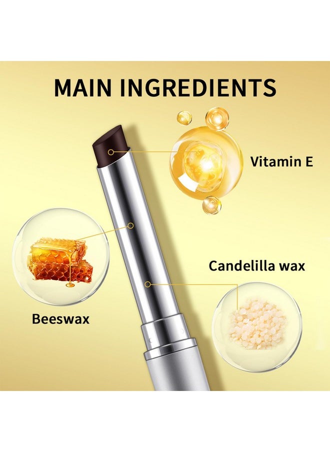 NICEFACE Luxurious Dark Honey Lipstick - Richly Pigmented, Long-Lasting, Nourishing and moisturizing Formula for a Seductive, Velvety Finish - Suitable for Every Skin Tone