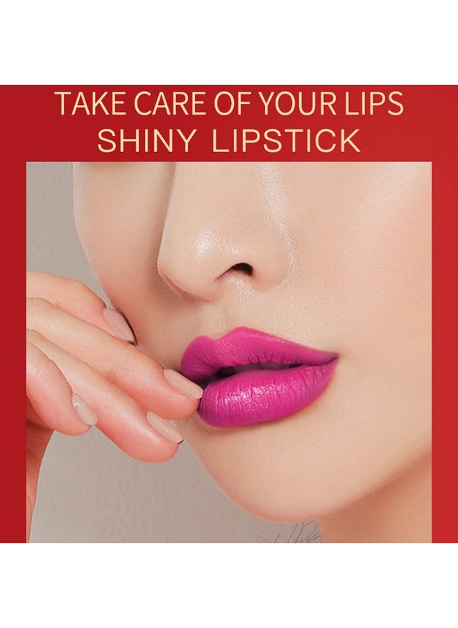 Yeweian 2 Pcs Magic Black Blue Lipstick Set, Shimmer Color Changing Lipstick(Blue Changed into Pink,Black Change into Brick Red),Natural Moisturizing Lip Balm Labiales Magicos Nutritious Lazy Lipstick
