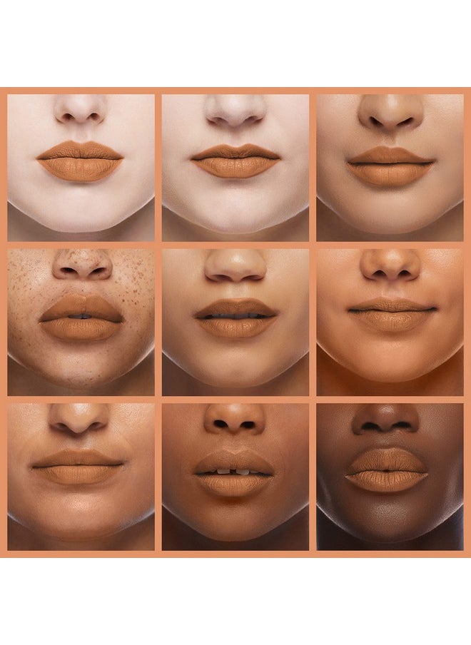 Palladio Lip Stain, Hydrating and Waterproof Formula, Matte Color Look, Longlasting All Day Wear Lip Color, Smudge Proof Natural Finish, Precise Chisel Tip Marker, Nude