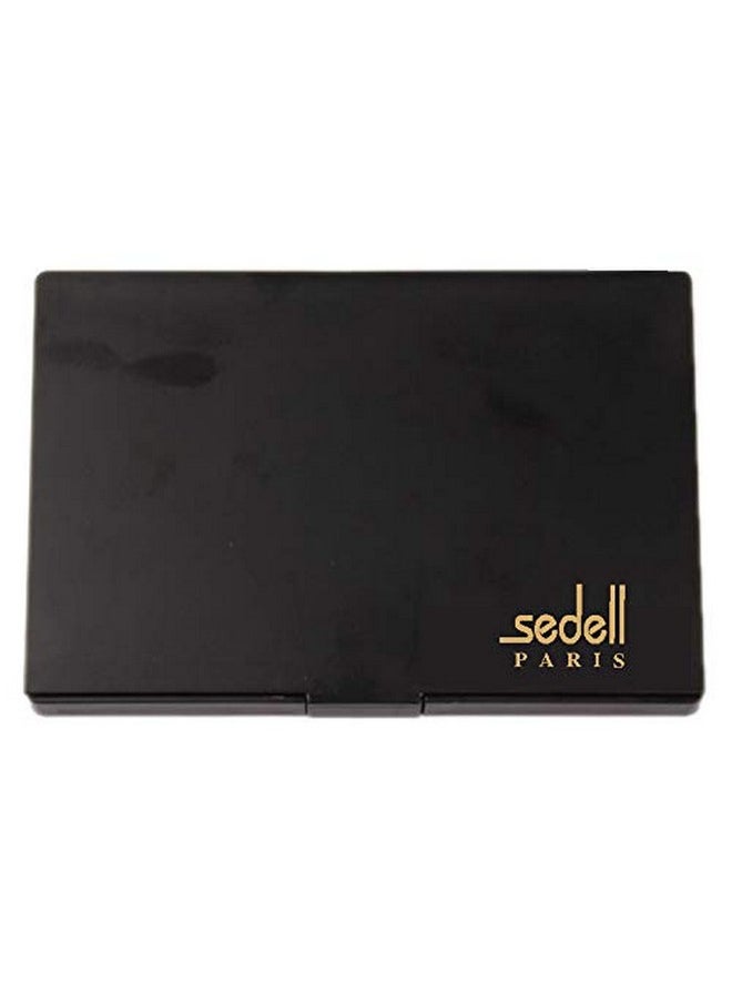 Sedell Professional Long Lasting Waterproof Matte Lipstick Palette Set Of 15, Multicolor, 2 g