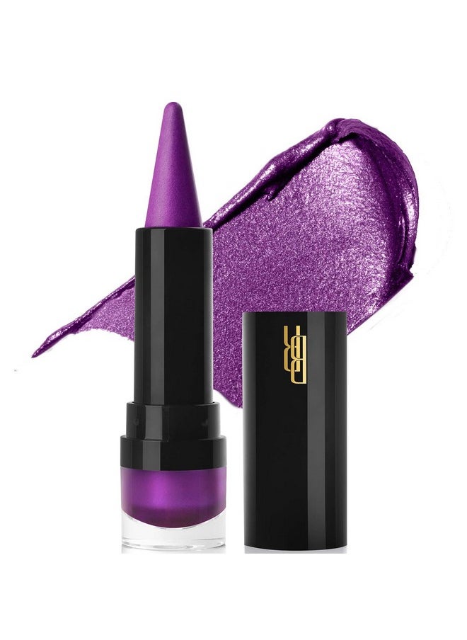 Black Radiance Metalicious Metallic Lipstick Lip Sculptor Amethyst Gemstone (Light Purple)