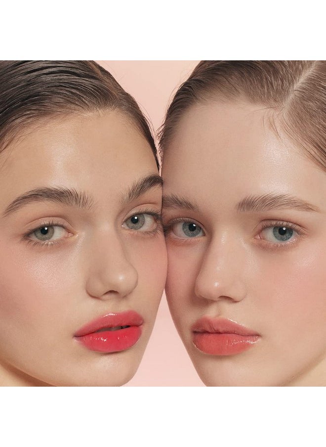 dasique Juicy Dewy Tint (02 Melon Sherbet) 0.12 oz | Light Application with moisture | Long-wearing Glossy Lip Stain, Non-sticky | Vegan, Cruelty-free | K-beauty