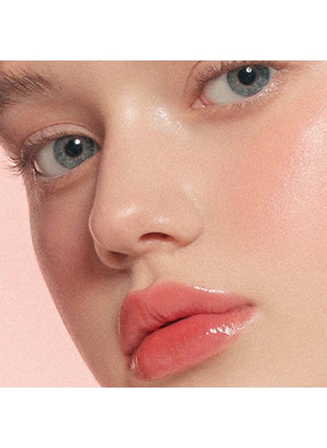 dasique Juicy Dewy Tint (02 Melon Sherbet) 0.12 oz | Light Application with moisture | Long-wearing Glossy Lip Stain, Non-sticky | Vegan, Cruelty-free | K-beauty