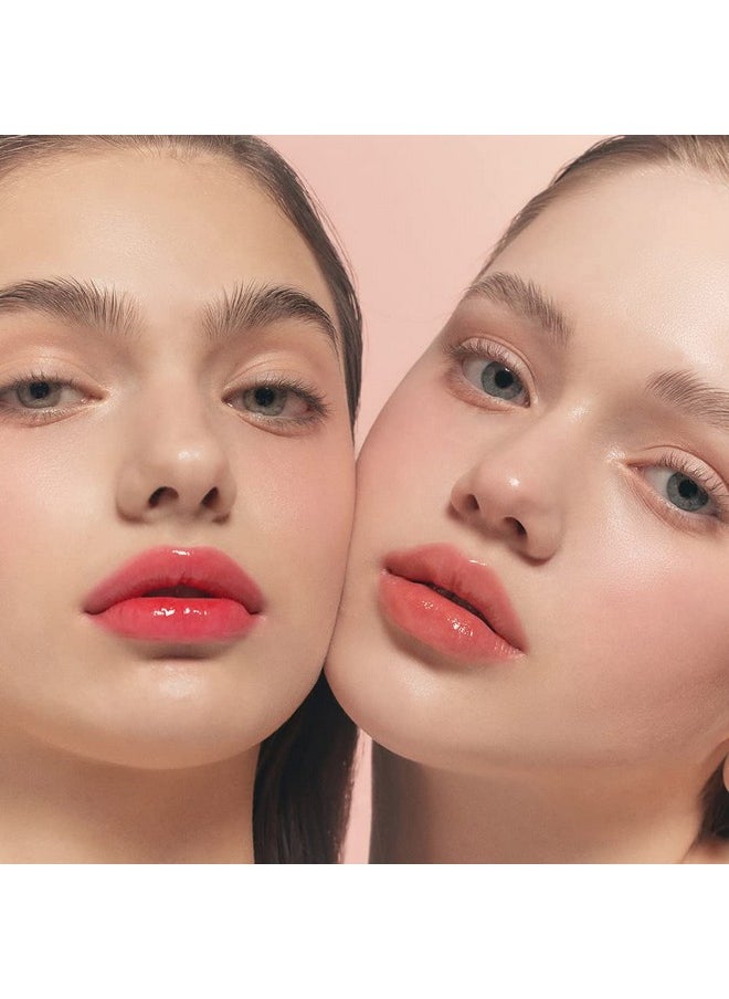 dasique Juicy Dewy Tint (02 Melon Sherbet) 0.12 oz | Light Application with moisture | Long-wearing Glossy Lip Stain, Non-sticky | Vegan, Cruelty-free | K-beauty