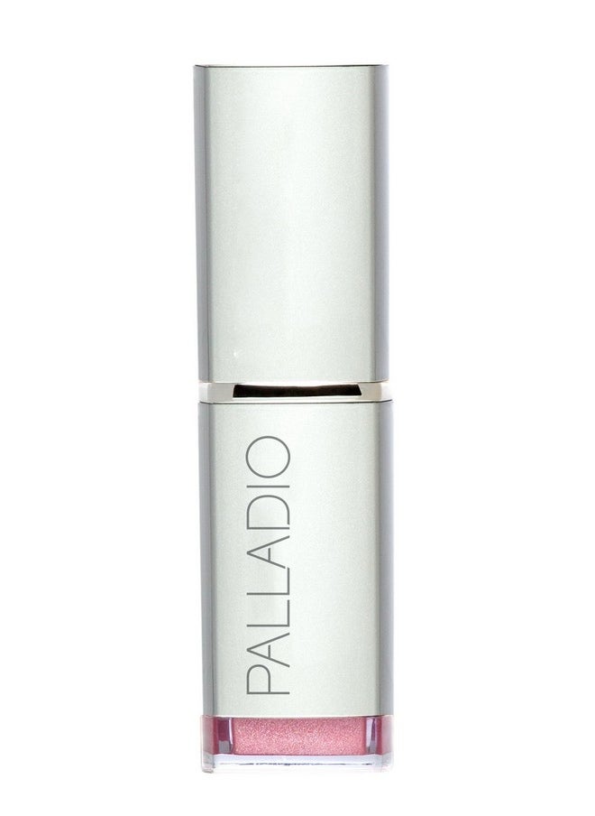 Palladio Herbal Lipstick, Rich Pigmented and Creamy Lipstick, Infused with Aloe Vera, Chamomile & Ginseng, Prevents Lips from Drying, Combats Fine Lines, Long Lasting Lipstick, Pinky