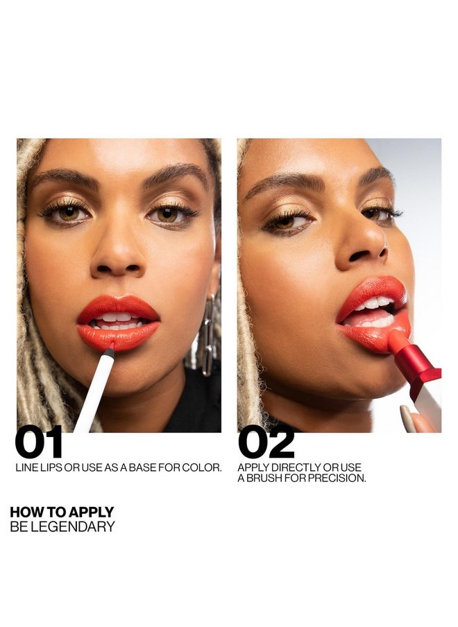 Smashbox Be Legendary Prime & Plush Lipstick | High Pigment + Moisturizing, Spoiler Alert