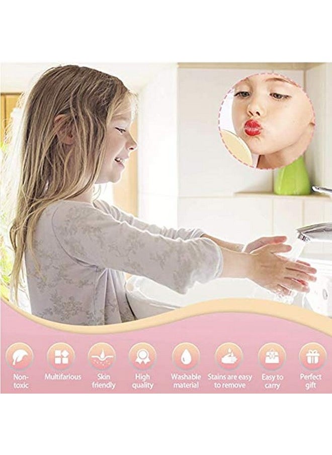 Expressions 12pc Roll On Lip Gloss Set with Carrying Case, Glossy Lip Make-up for Kids and Teens - Fruity Flavors, Non Toxic, Kid Friendly, Party Gift, Best Friends