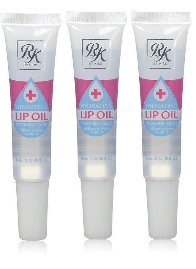 Ruby Kisses Hydrating Lip Gloss Clear Hydrating Lip Gloss (3 PACK)