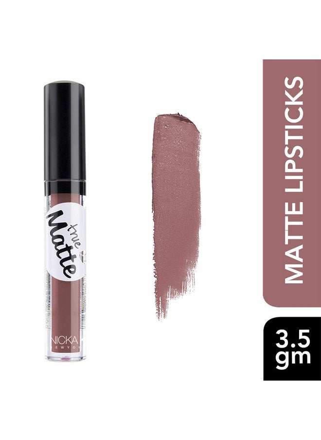 Nicka K True Matte Lip Color - NTM10 Turkish Rose