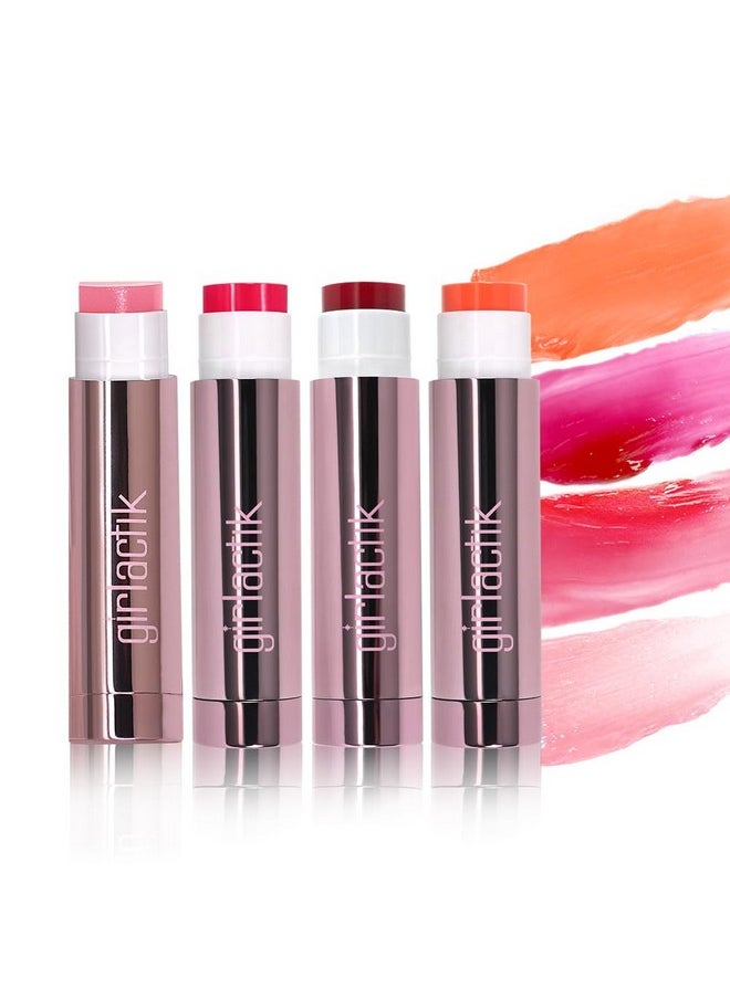 Girlactik Jello Gloss Balm - Hydrating Lip Gloss with Natural Shine, Pink Lemonade Scent, Moisturizing, and Smooth, Perfect for Everyday Lip Care with a Glossy Finish, 0.15 oz (Glossiest)