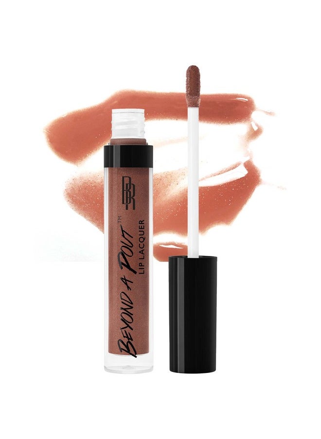 Black Radiance Beyond A Pout Lip Lacquer Lip Gloss, Extra Hot