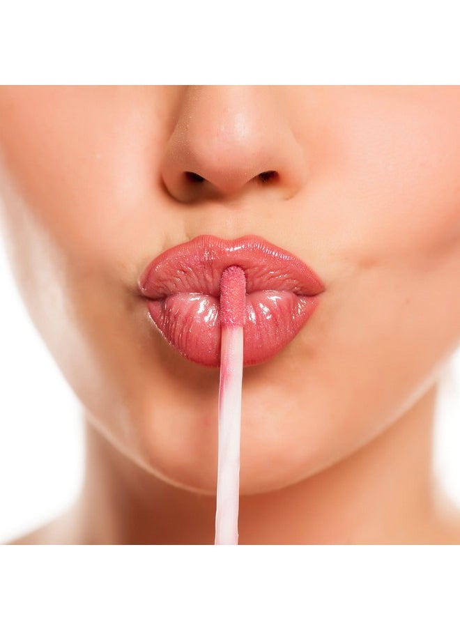 Beauty Concepts Lip Gloss Collection - Shimmering, Glossy Lip Makeup Set for a Radiant Finish, Pink and Neutral