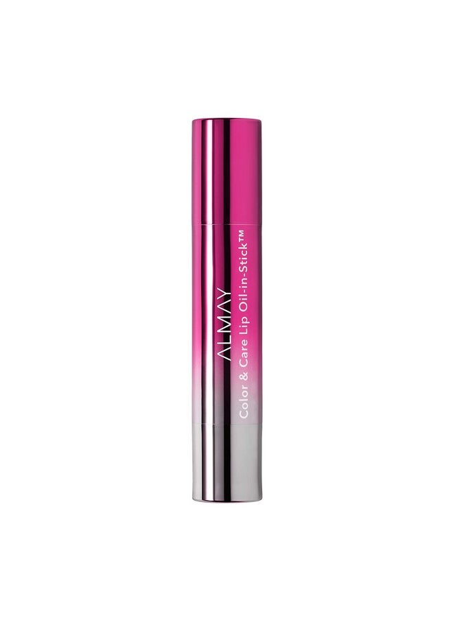 Almay Lip Oil, Hydrating Lip Color Makeup, Hypoallergenic, 110 Sugar Plum, 0.09 Oz