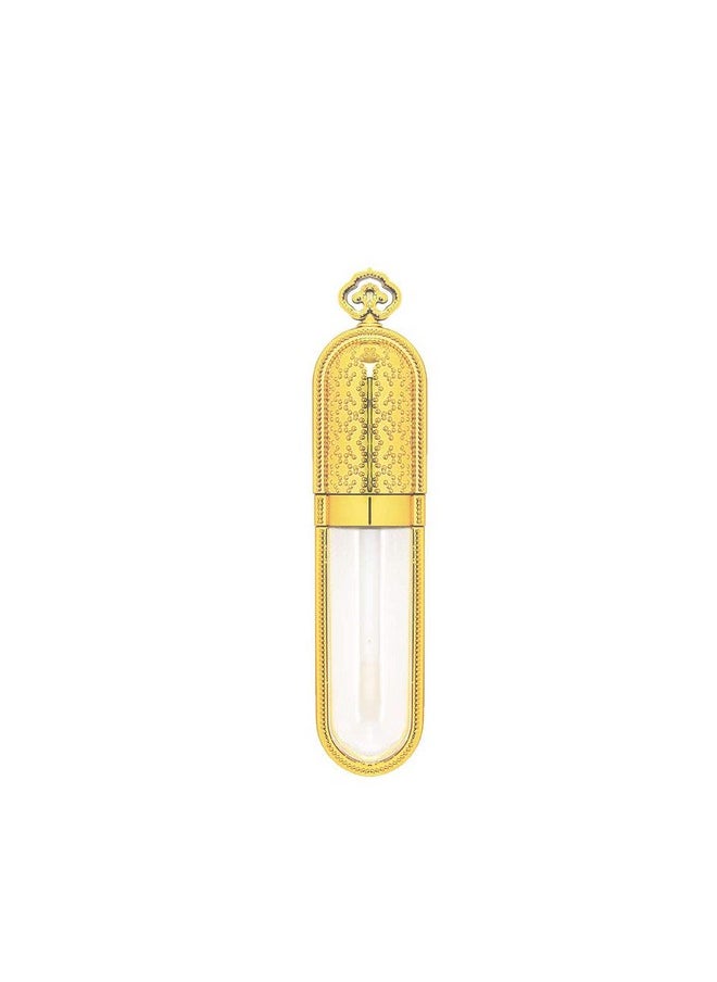 COSIDEA 24 PCS Refillable Empty 5ml GOLD Crown Lip Gloss Tubes with Wand，Cute Lipgloss Containers， DIY Lip Gloss Making Kit Container Bulk Wholesale