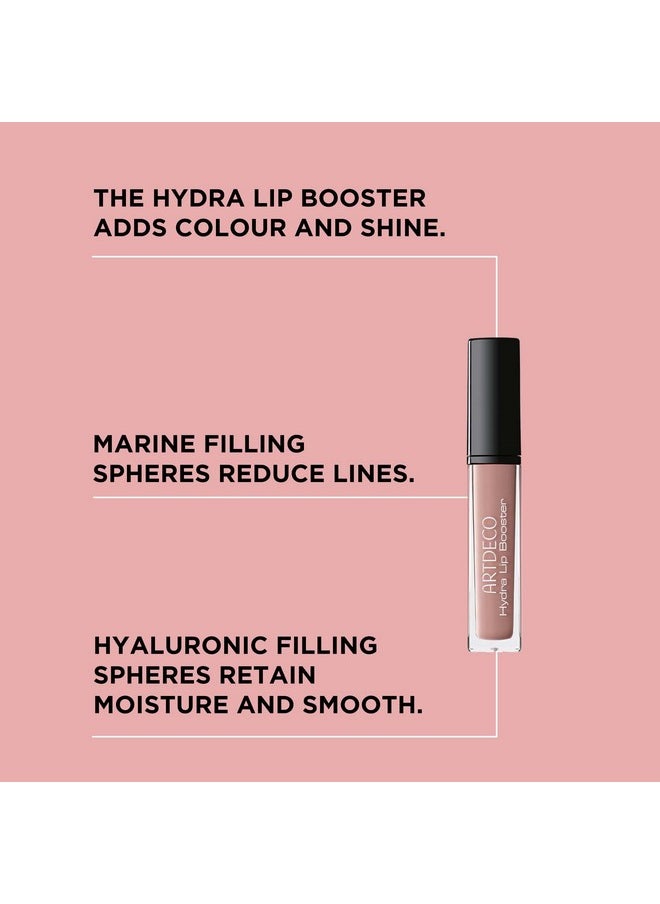 ARTDECO Hydra Lip Booster - Translucent Mauve - Hydrating Lip Gloss with Boosting Effect - Hint of Color & Beautiful Shine - Non-Sticky Finish - Lip Care - Lip Oil - Makeup - Hyaluron - 0.21 Fl Oz