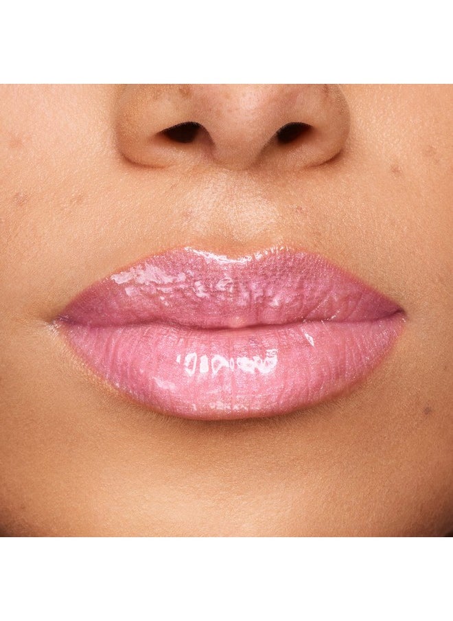 Shiseido Shimmer GelGloss, Bare Pink 04 - High-Shine Lip Gloss for Mirror-Like Crystalline Finish - 12-Hour Hydration - Weightless & Non-Sticky