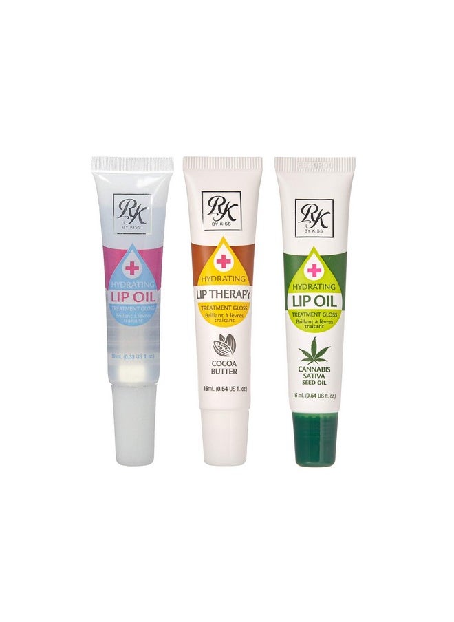 Ruby Kisses Hydrating Lip Oil Clear RLO01 (1 PACK)