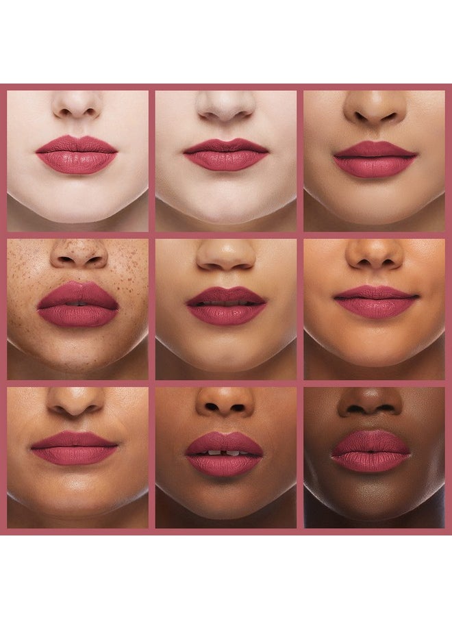 K7L Dark Pink Lip Crayon (Vegan) - Long Lasting and Waterproof - Buff