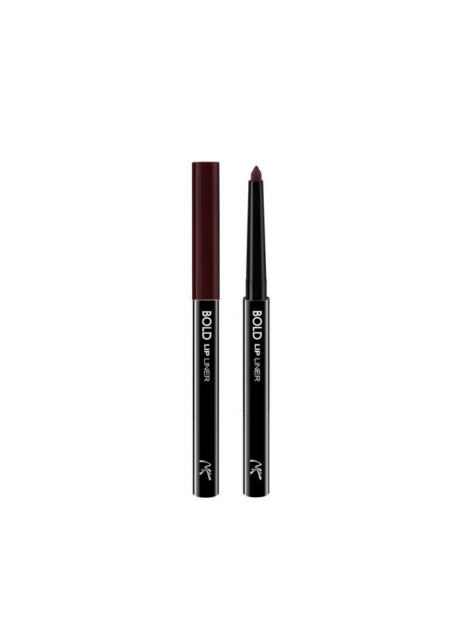 NICKA K Bold Lip Liner - Black Cherry