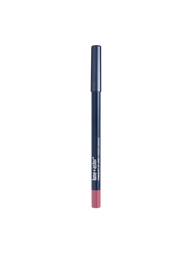 Lune+Aster PowerLips Lip Liner - Double Booked - Formulated with nourishing marula oil and vitamins C & E, it glides on smoothly to effortlessly create a perfectly polished look.