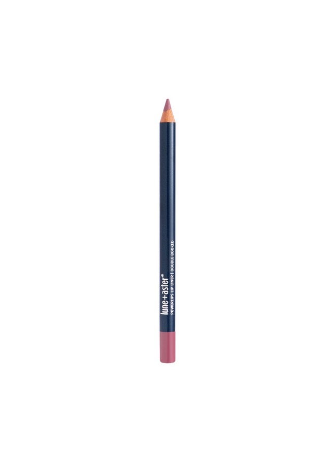Lune+Aster PowerLips Lip Liner - Double Booked - Formulated with nourishing marula oil and vitamins C & E, it glides on smoothly to effortlessly create a perfectly polished look.