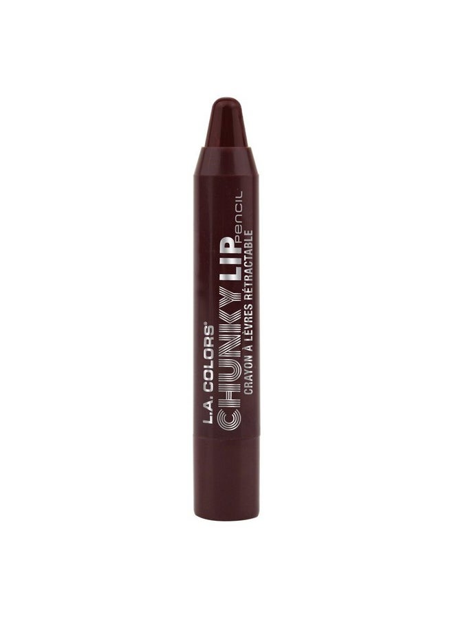 LA COLORS Chunky Lip Pencil, Spice, 0.09 Ounce