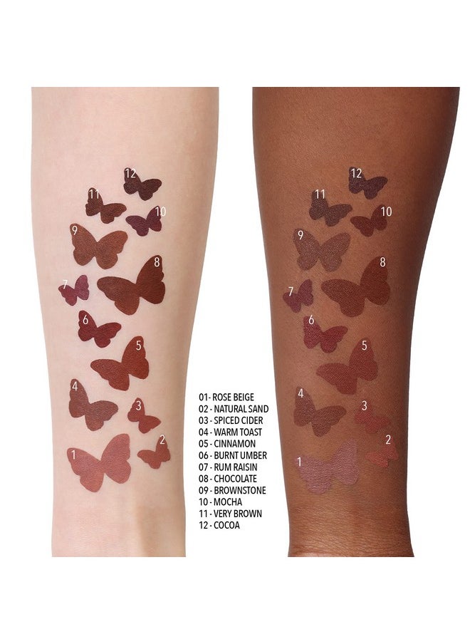 Moira Must-Have Lip Liner (008, Chocolate)