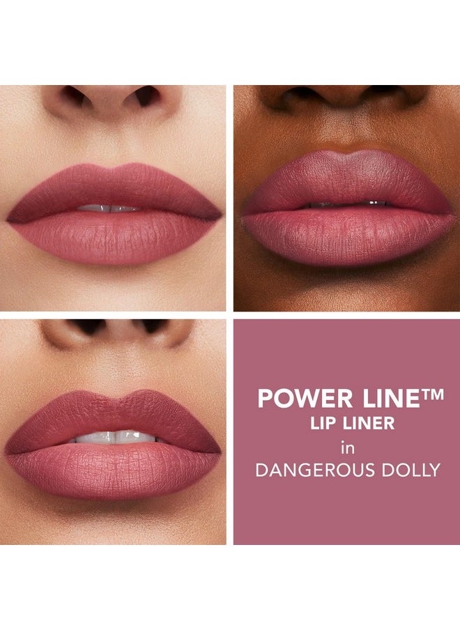 Buxom Power Line Plumping Lip Liner, Dangerous Dolly
