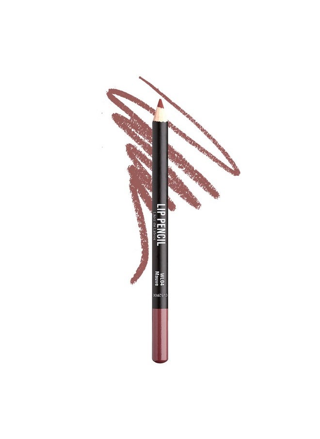 KISS New York Professional Slim Lip Pencil, Creamy Soft Lip Liner, Smooth Long-Lasting Rich Lip Color, Natural Lip Makeup, Water-Resistant Lip Crayon (Mauve)