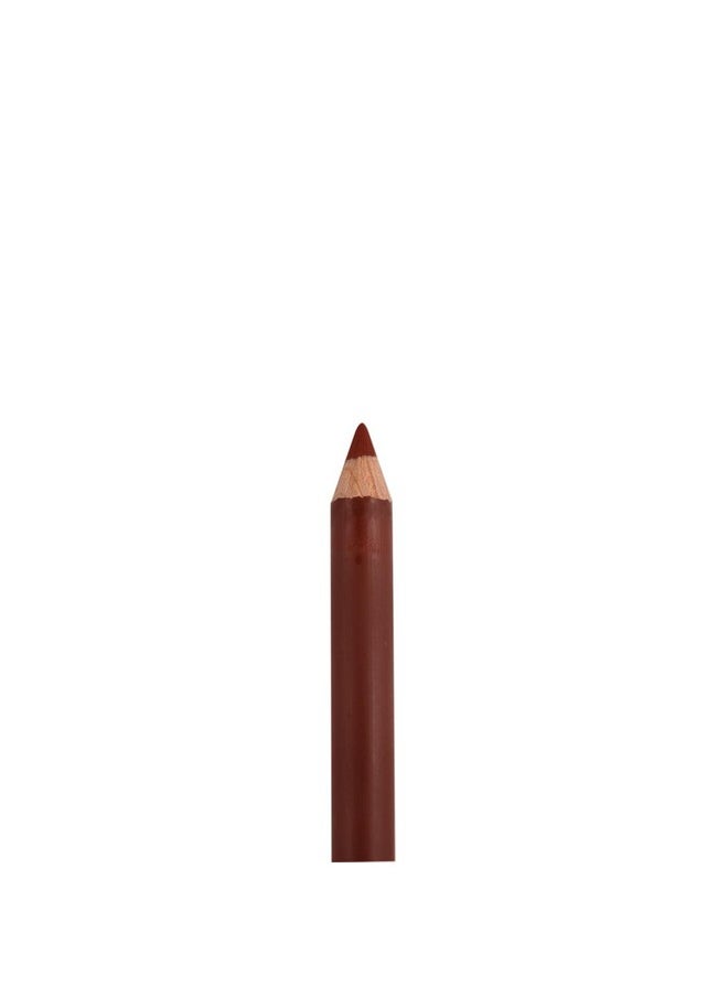 Palladio Lip Liner Pencil, Wooden, Firm yet Smooth, Contour and Line with Ease, Perfectly Outlined Lips, Comfortable, Hydrating, Moisturizing, Rich Pigmented Color, Long Lasting, Café