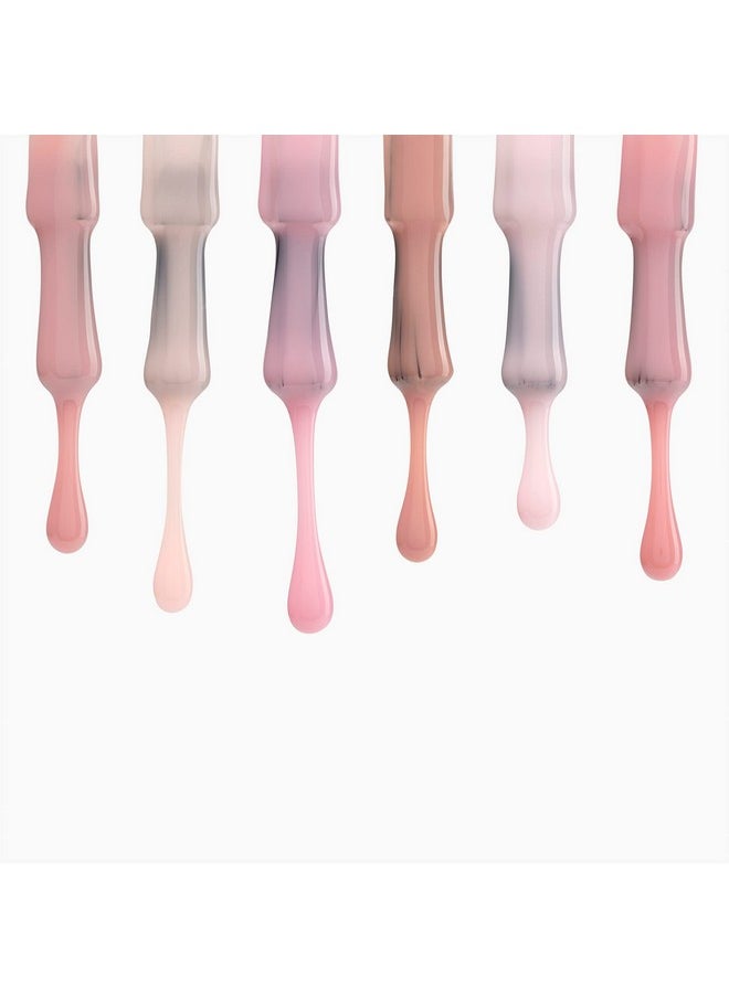 Kodi Professional Natural Rubber Base Set |Thick Transparent Gel Base with Enhanced Adhesion | Gel Rubber Base in Nude Shades | Quick and Easy Curing | Viscous Consistency