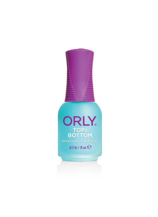 Orly Base Nail Coat, Top 2 Bottom, 0.6 Ounce