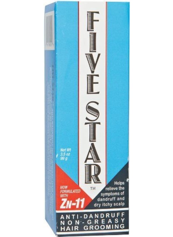 Five Star Sulfur8 Anti Dandruff Non Greasy Hair Grooming, 3.5 Ounce