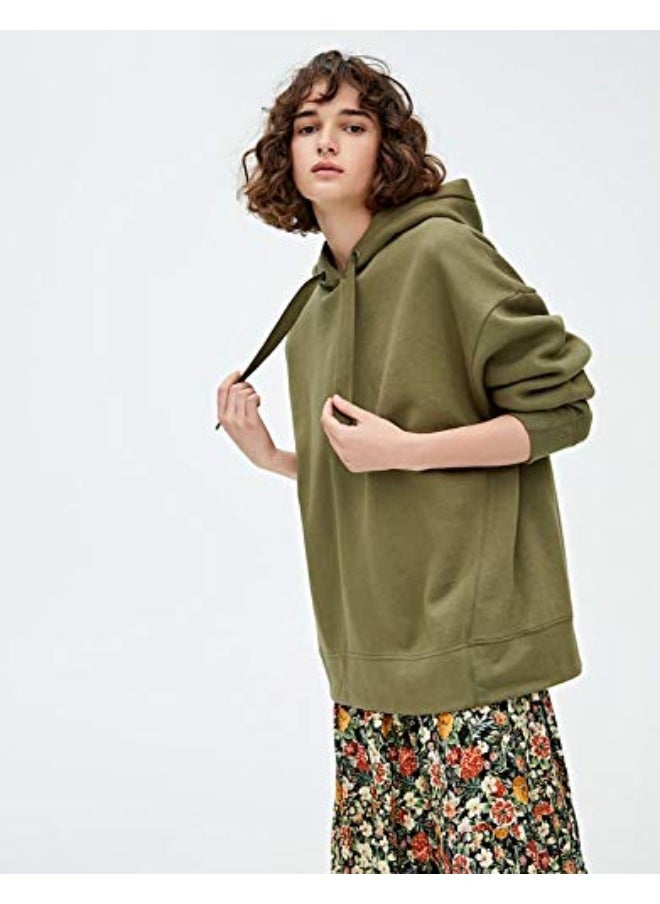 Women Oversized Hoodie – Casual Long Sleeve With Drawstring Hood