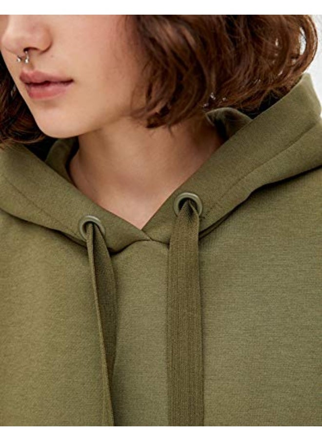 Women Oversized Hoodie – Casual Long Sleeve With Drawstring Hood