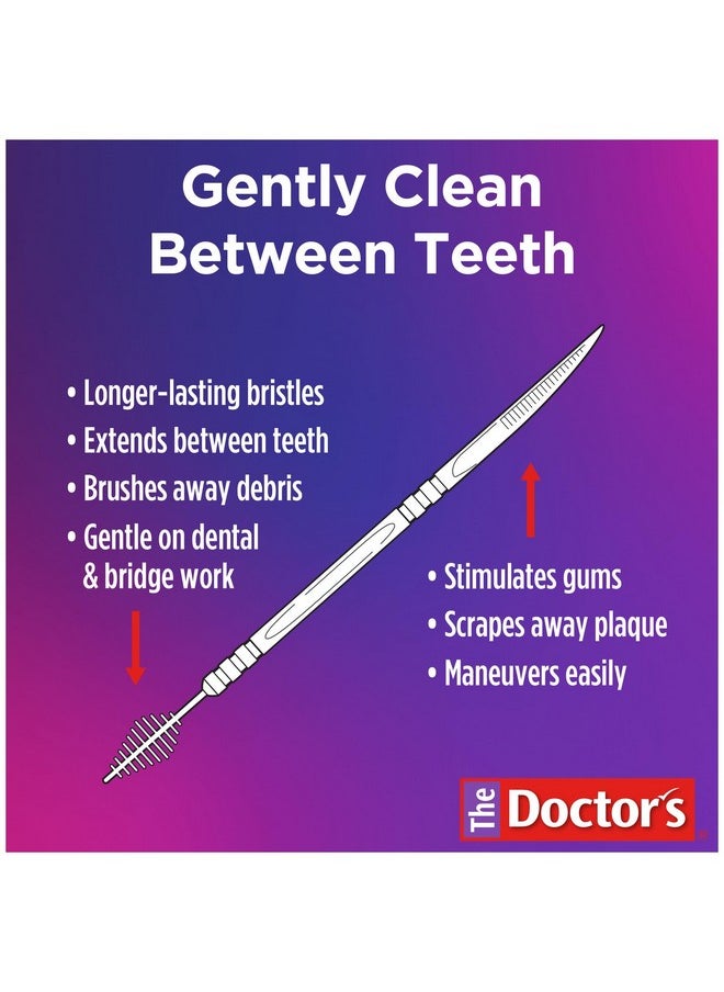 The Doctor's BrushPicks Interdental Toothpicks, 275 Picks