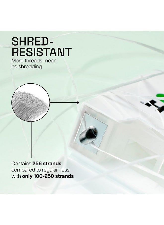 REACH Waxed Dental Floss, Mint, Plaque Remover for Teeth, Shred Resistant, Floss Slides Smoothly, Easy to Use, Waxed, Deep Cleaning Teeth, Oral Care, PFAS Free, for Adults & Kids, 1 Pack, 55 yd