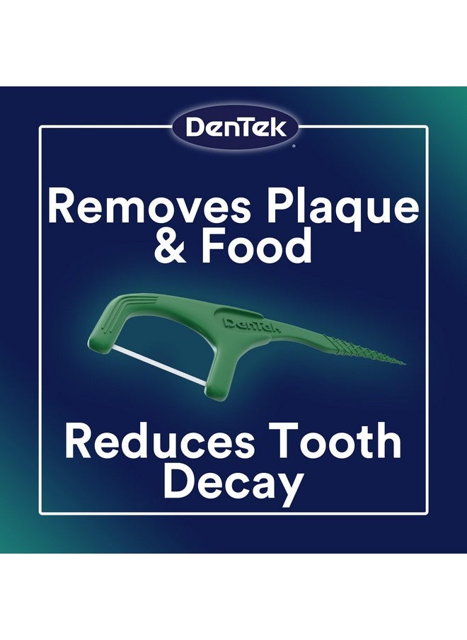 DenTek Fresh Clean Floss Picks, For Extra Tight Teeth, 75 Count, 3 Pack
