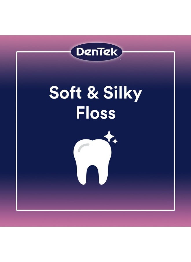 DenTek Comfort Clean Sensitive Gums Floss Picks, Soft & Silky Ribbon, 150 Count, 3 Pack