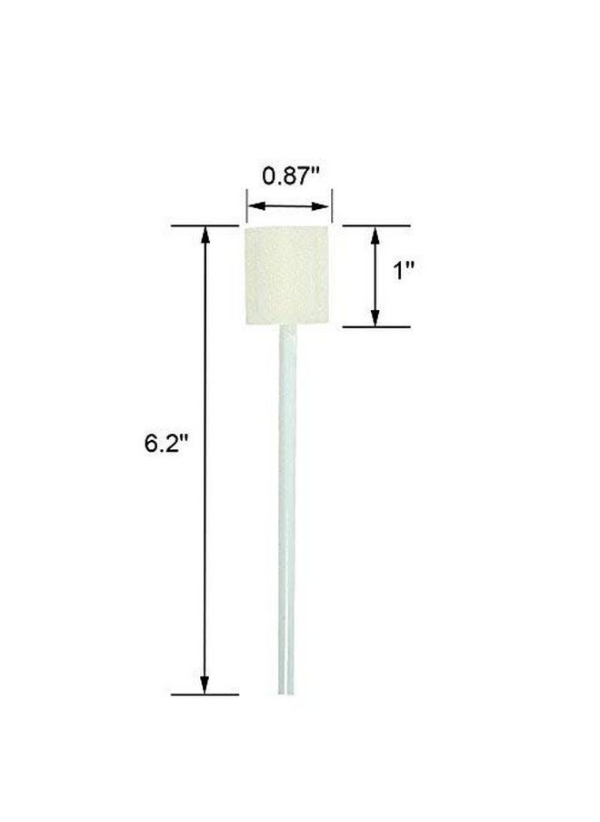 MUNKCARE Oral Swabs Disposable- Untreated and Unflavored Mouth Oral Cleaning Sponge Toothbrushes White 100 Counts