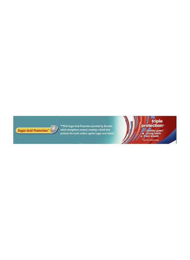 Aquafresh Cavity Protection Fluoride Toothpaste, Cool Mint 5.6 oz (Pack of 8)