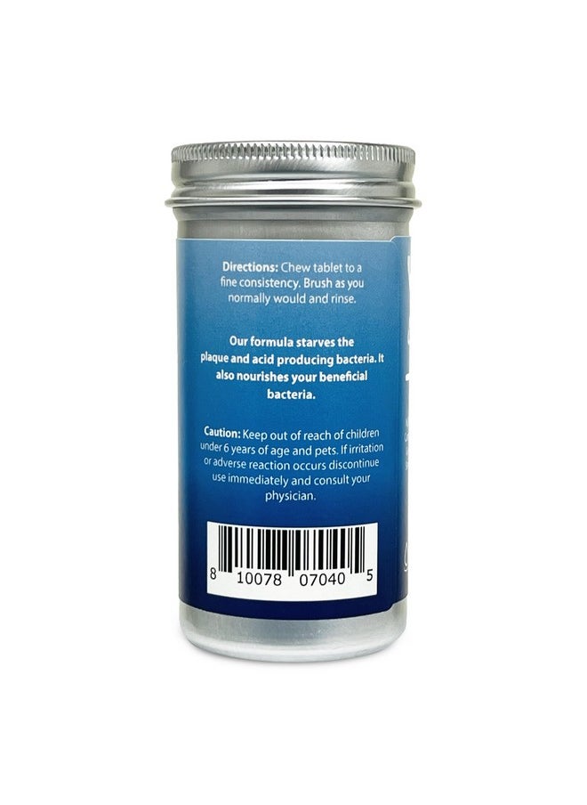 WELdental Chew Brush Smile Toothpaste Tablets 120 Count, Peppermint