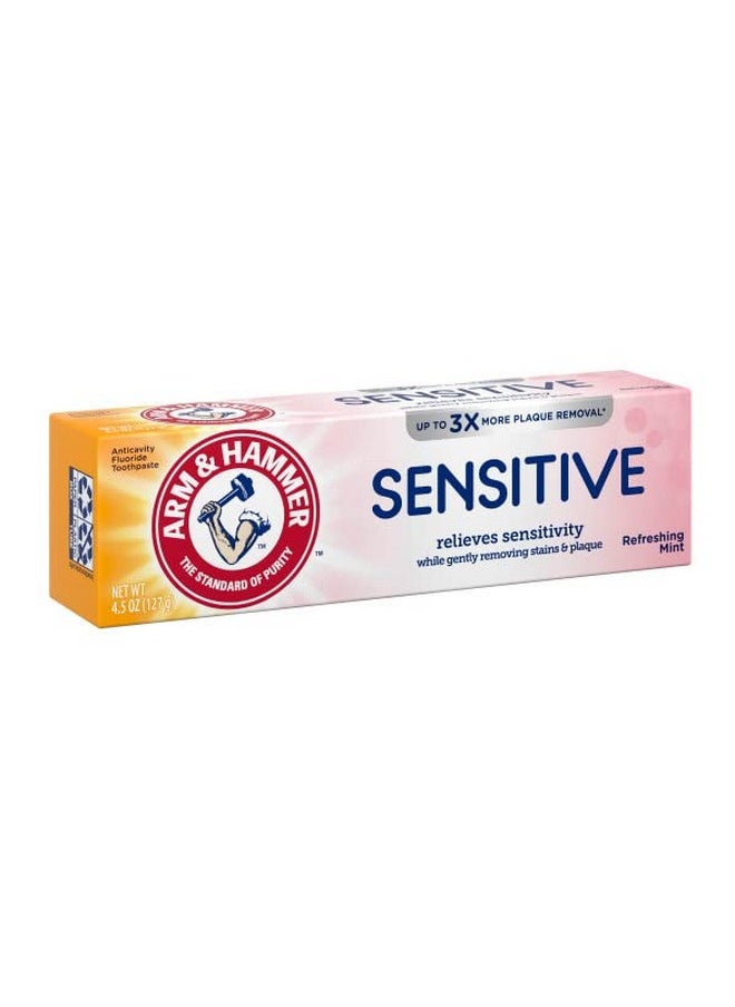 ARM & HAMMER Sensitive Teeth & Gums Toothpaste 4.5 oz (Pack of 2)