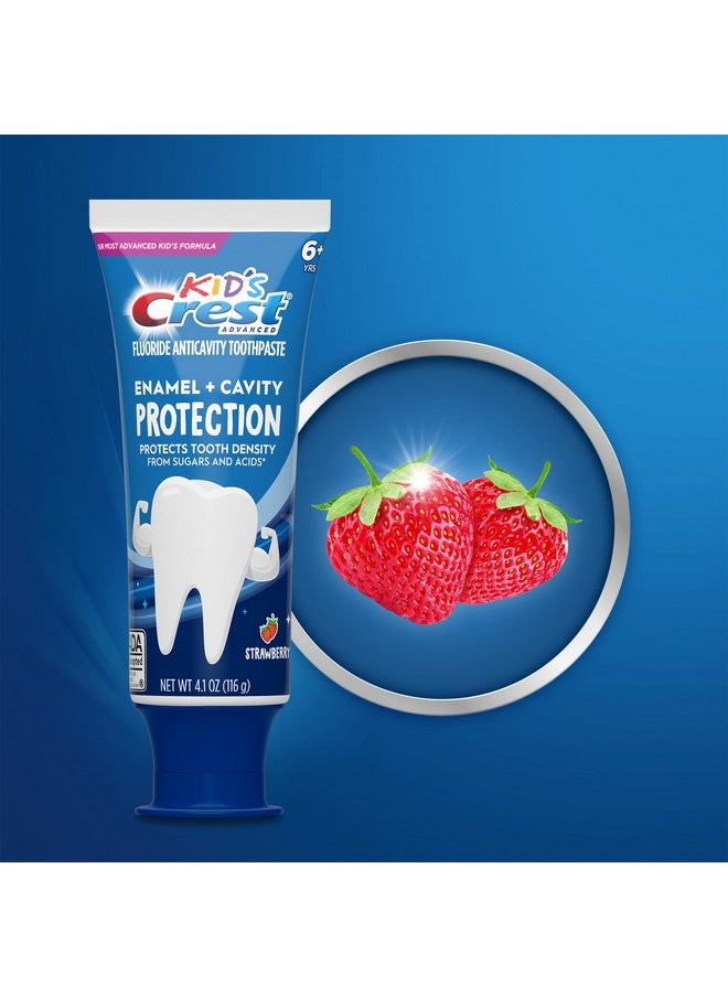Crest Kids Enamel + Cavity Protection Toothpaste, 4.1oz (Pack of 3)