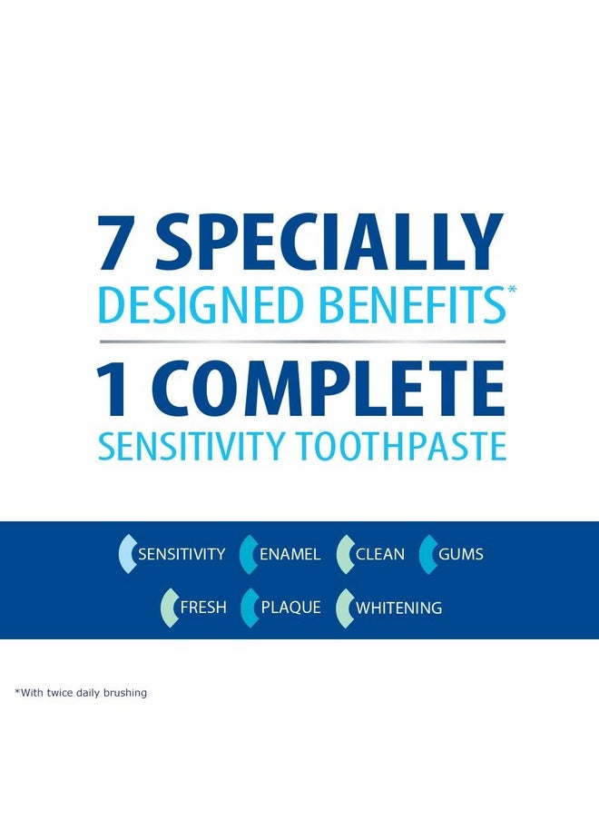 Sensodyne Complete Protection Sensitive Toothpaste For Gingivitis, Sensitive Teeth Treatment, Extra Fresh - 3.4 Ounces