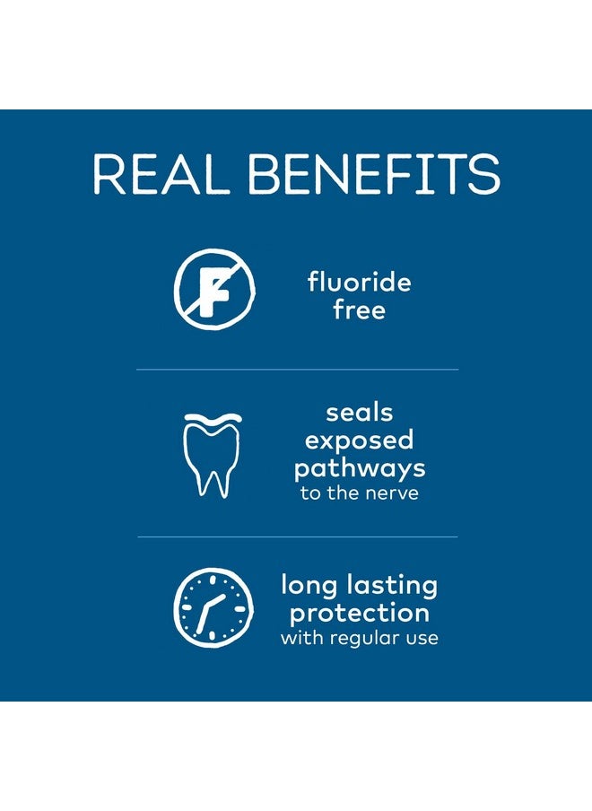 Tom's of Maine, Natural Rapid Relief Sensitive Toothpaste, Natural Toothpaste, Sensitive Toothpaste, Fresh Mint, 4 Ounce, (Pack of 2)