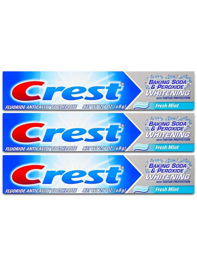 Crest Fluoride Anticavity Toothpaste (pack of 3)